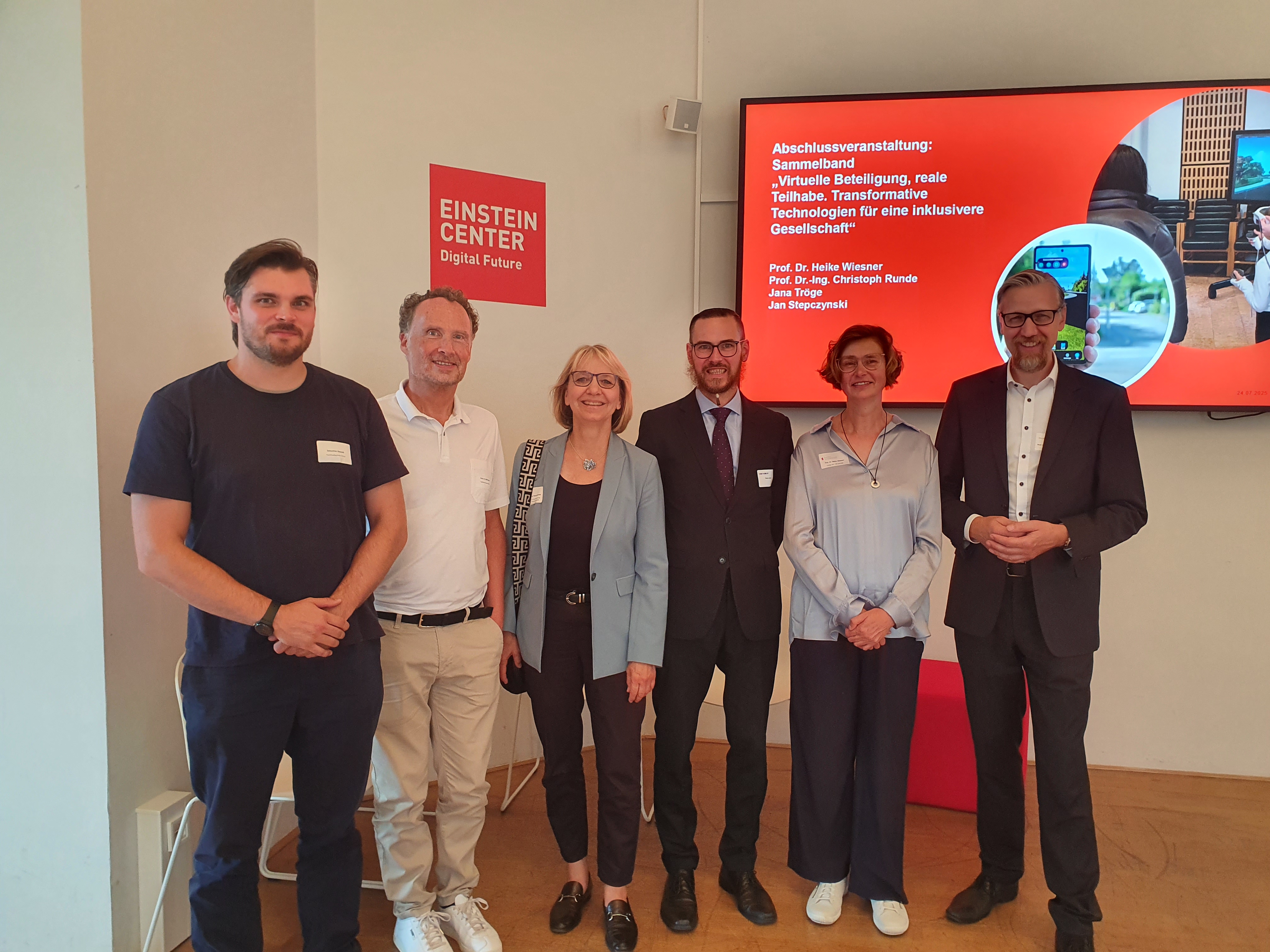 XR-Part Abschlusspräsentation Gruppenfoto anlässlich XR-Part Abschlusspräsentation